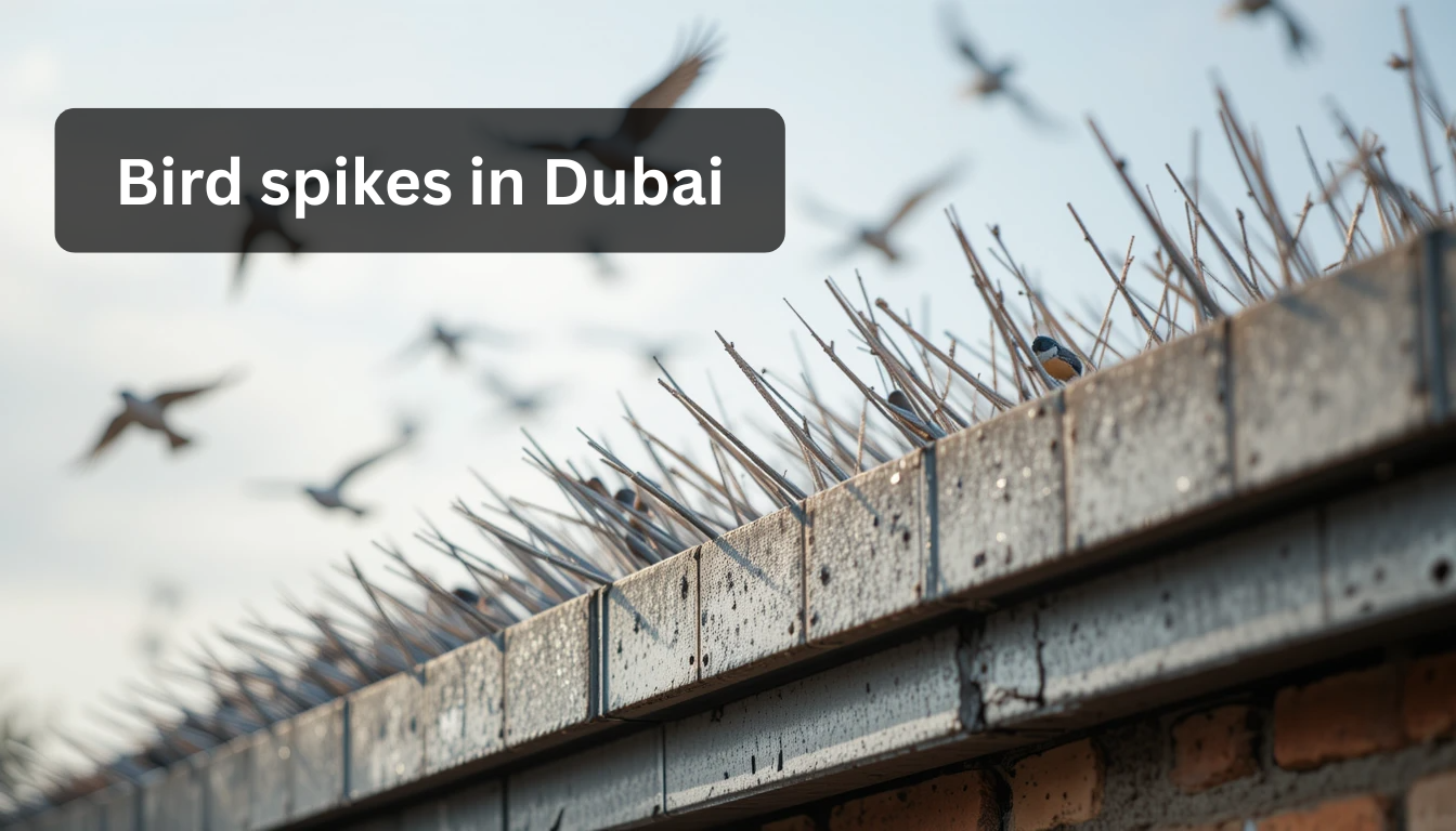 Effective bird spikes in Dubai offer humane pest control Dubai solutions for homes and businesses in Dubai and Sharjah.