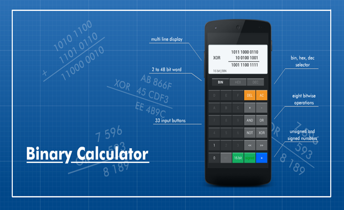 Free Binary Calculator
